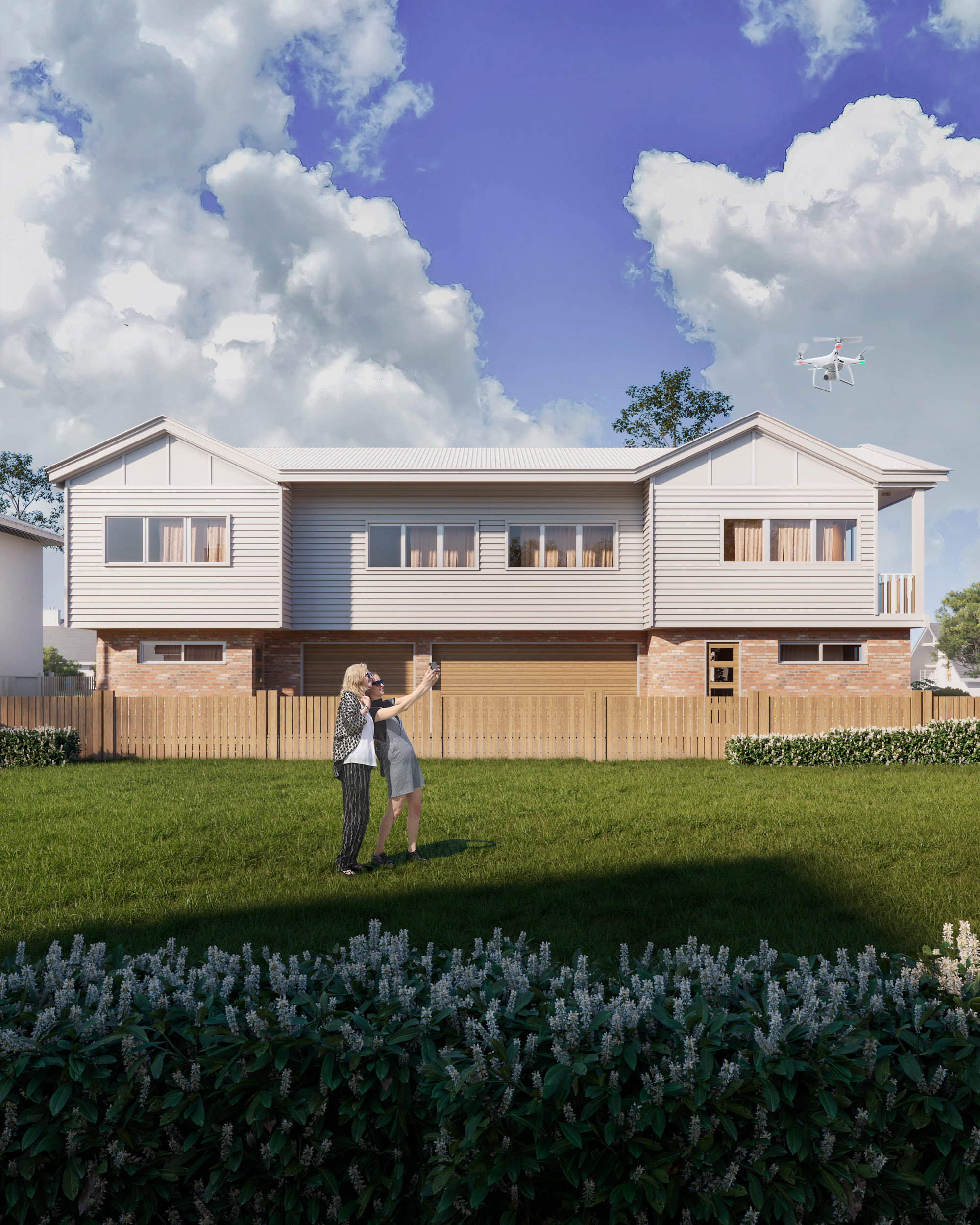 Duplex — Vista Posterior